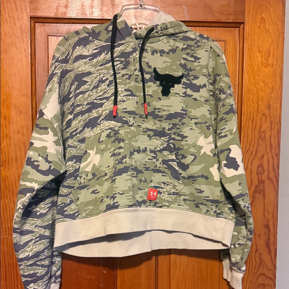 Dwayne The Rock Johnson UA Camouflage Hoodie